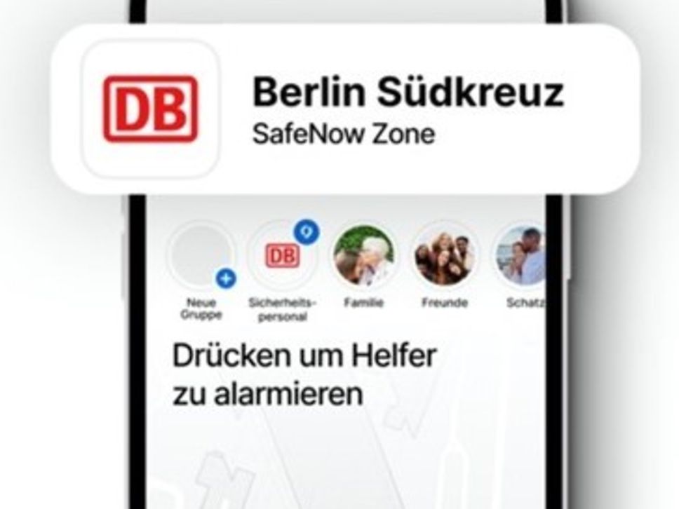 Quelle: SafeNow GmbH Safezone Berlin Südkreuz